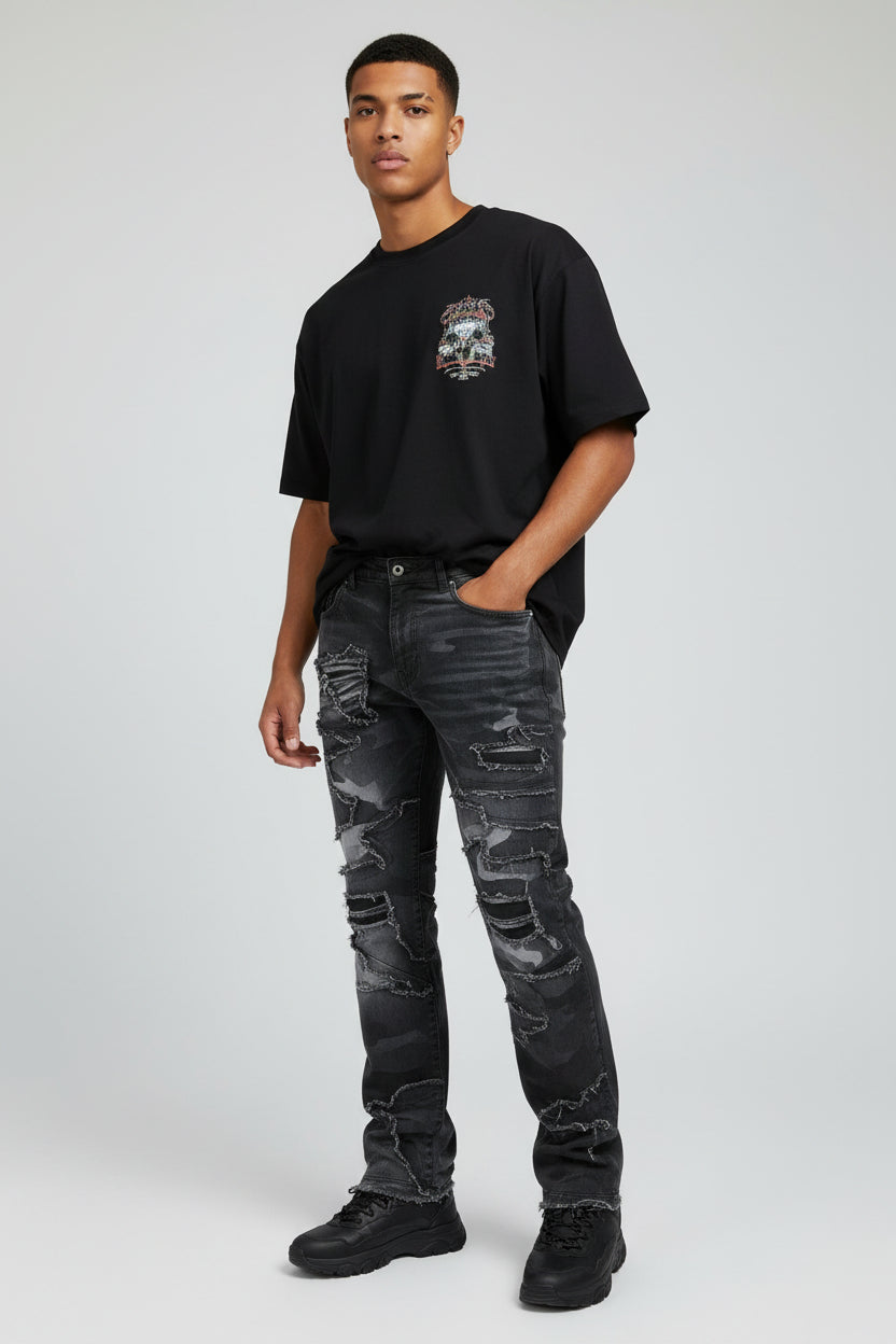 Mens stack jeans - Winniesboutique Llc
