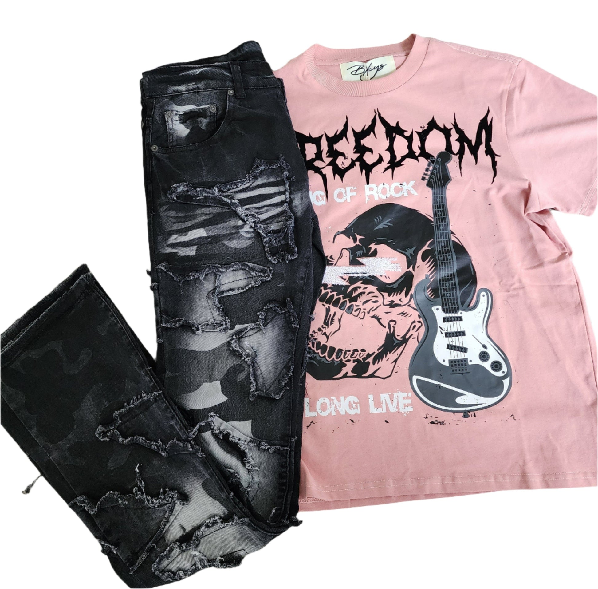 Mens stack jeans - Winniesboutique Llc